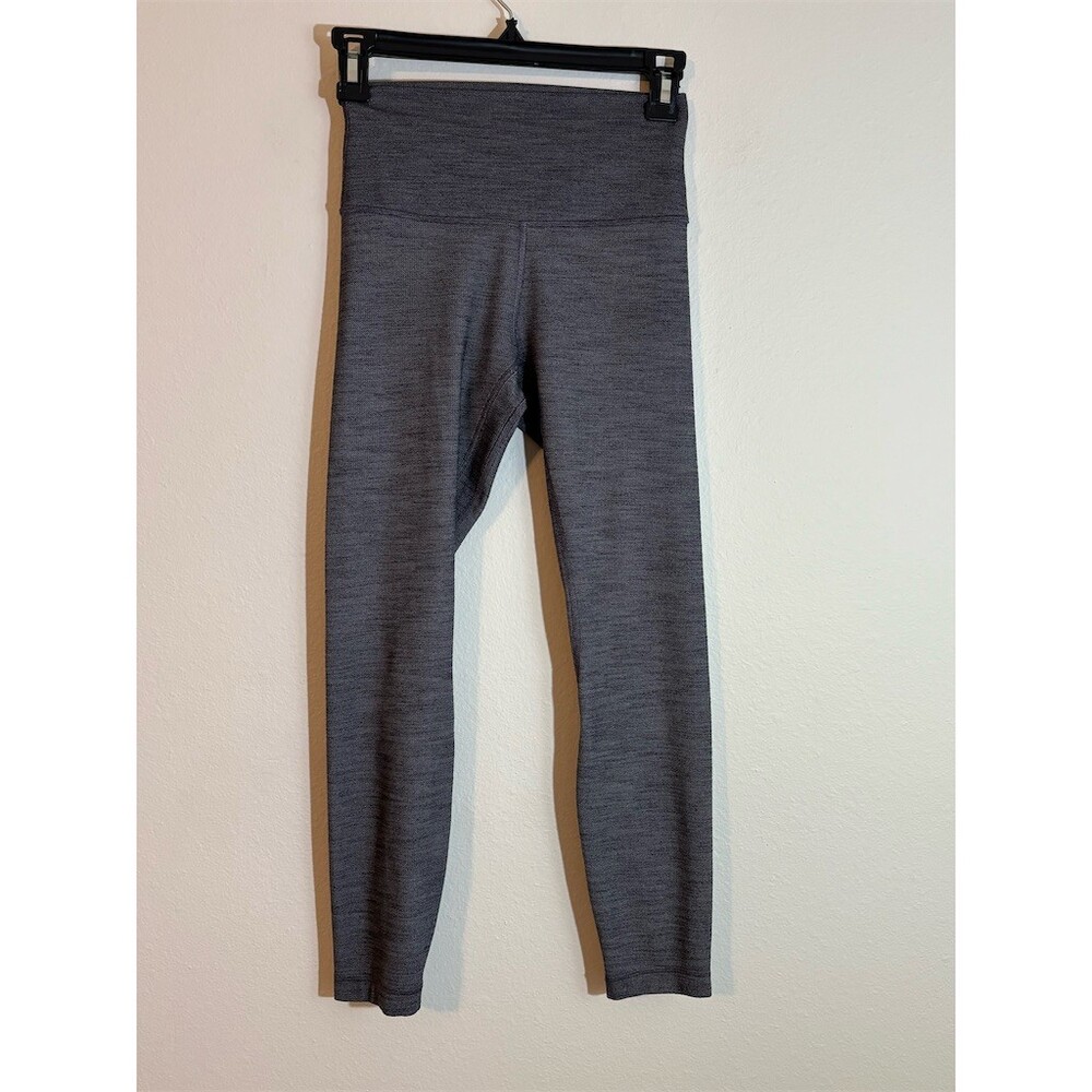 Lululemon Align Pant Womens Size 4 Gray High-Rise Yoga Leggings Stretch